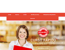 Tablet Screenshot of cursonacional.com.br